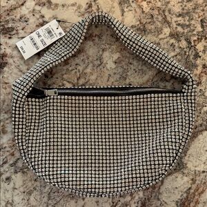 INC XL Diamond Mesh Purse Bag